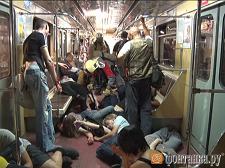 Широкомасштабные учения по ликвидации аварий в метро г.Санкт-Петербурга