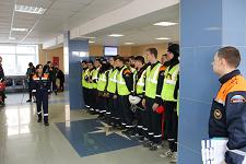 Аттестация спасателей РО ВСКС молодежного крыла РОССОЮЗСПАСа и студентов Пожарно-спасательного колледжа.