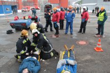 II-й этап соревнований по проведению аварийно-спасательных работ