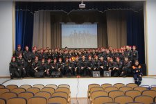 Концерт группы "Чёрные береты" в Пожарно-спасательном колледже