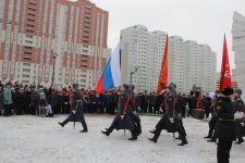 Траурно-торжественный церемониал в Невском районе