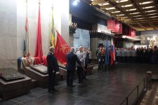Участие колледжа в торжественно-траурном мероприятии в Монументе героическим защитникам Ленинграда