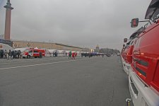 Участие Пожарно-спасательного колледжа в смотре сил и средств на Дворцовой площади